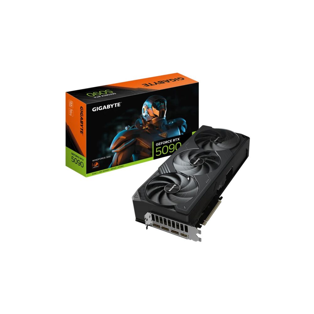 Gigabyte GeForce RTX 5090 Windforce 32GB GDDR7 PCI-Express Graphics Gigabyte GeForce RTX 5090 Windforce 32GB GDDR7 PCI-Express Graphics